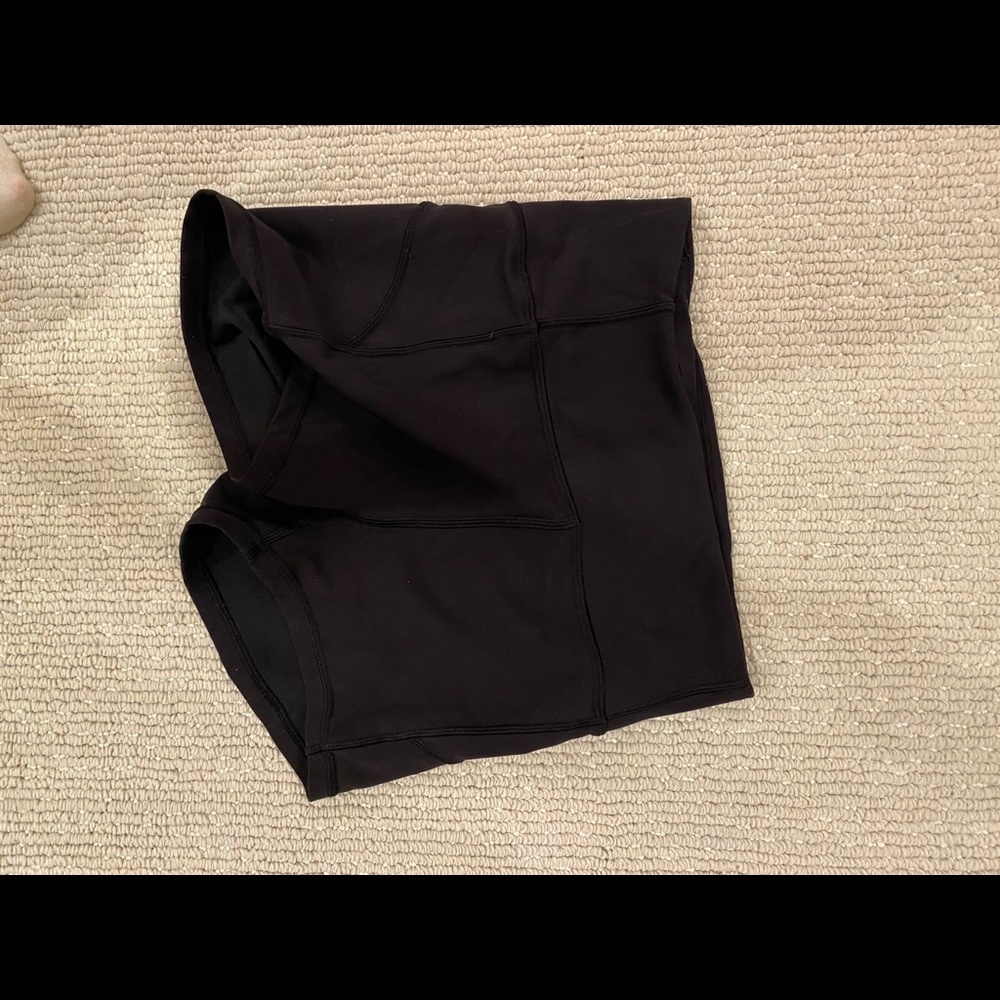 Black lulu spanx/under shorts